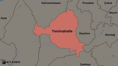 Yenimahalle ve Komşu İlçeler Haritası Thumbnail