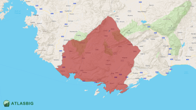 Kaş, Antalya Haritası ve Nüfus İstatistikleri Thumbnail