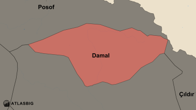Damal ve Komşu İlçeler Haritası Thumbnail