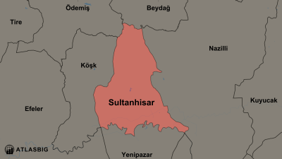 Sultanhisar ve Komşu İlçeler Haritası Thumbnail