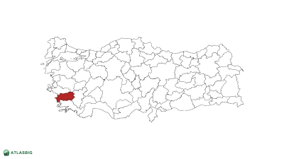Türkiye haritasında Aydın Thumbnail
