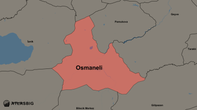 Osmaneli ve Komşu İlçeler Haritası Thumbnail