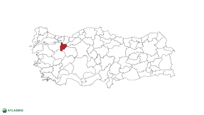 Türkiye haritasında Bilecik Thumbnail