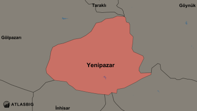 Yenipazar ve Komşu İlçeler Haritası Thumbnail