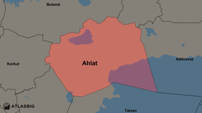 Ahlat ve Komşu İlçeler Haritası Thumbnail