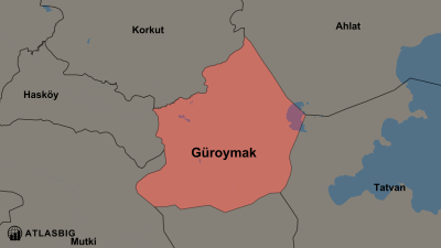 Güroymak ve Komşu İlçeler Haritası Thumbnail