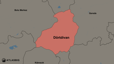 Dörtdivan ve Komşu İlçeler Haritası Thumbnail