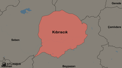 Kıbrıscık ve Komşu İlçeler Haritası Thumbnail
