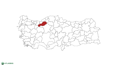 Türkiye haritasında Bolu Thumbnail