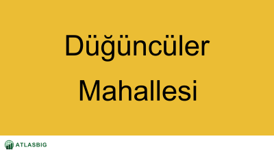 Düğüncüler Mahallesi Haritası Thumbnail
