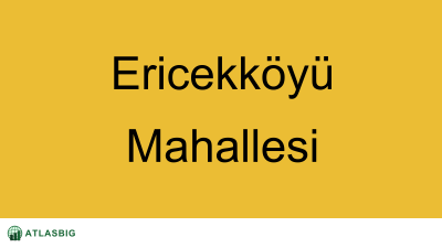 Ericekköyü Mahallesi Haritası Thumbnail