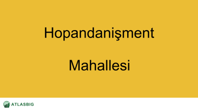 Hopandanişment Mahallesi Haritası Thumbnail
