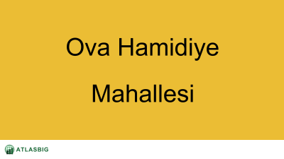 Ova Hamidiye Mahallesi Haritası Thumbnail