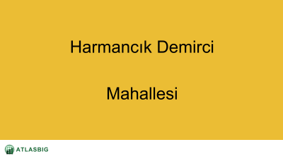 Harmancık Demirci Mahallesi Haritası Thumbnail