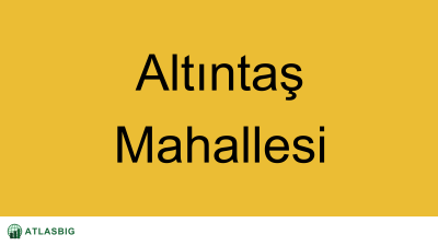 Altıntaş Mahallesi Haritası Thumbnail