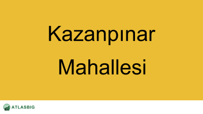 Kazanpınar Mahallesi Haritası Thumbnail