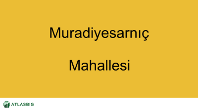 Muradiyesarnıç Mahallesi Haritası Thumbnail