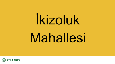 İkizoluk Mahallesi Haritası Thumbnail