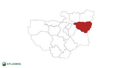 Bursa haritasında Yenişehir Thumbnail