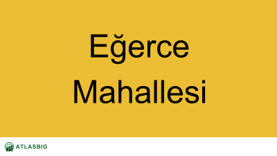 Eğerce Mahallesi Haritası Thumbnail