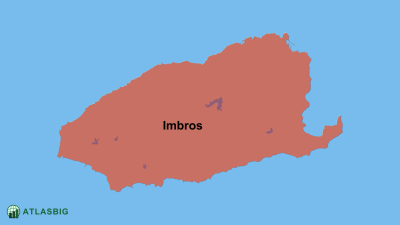 Imbros ve Komşu İlçeler Haritası Thumbnail