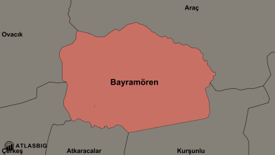 Bayramören ve Komşu İlçeler Haritası Thumbnail