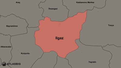 Ilgaz ve Komşu İlçeler Haritası Thumbnail