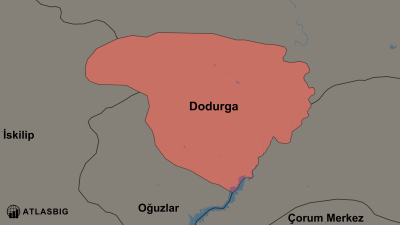 Dodurga ve Komşu İlçeler Haritası Thumbnail