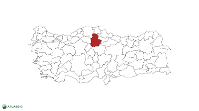 Türkiye haritasında Çorum Thumbnail
