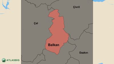 Balkan ve Komşu İlçeler Haritası Thumbnail