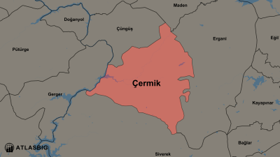 Çermik ve Komşu İlçeler Haritası Thumbnail