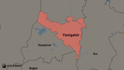 Yenişehir ve Komşu İlçeler Haritası Thumbnail
