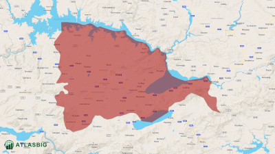 Elazığ Merkez Haritası ve Nüfus İstatistikleri Thumbnail