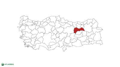 Türkiye haritasında Erzincan Thumbnail
