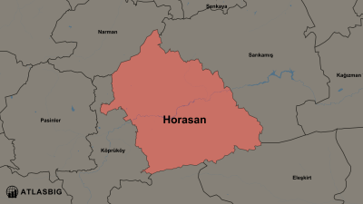 Horasan ve Komşu İlçeler Haritası Thumbnail