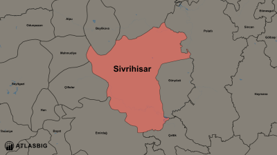 Sivrihisar ve Komşu İlçeler Haritası Thumbnail
