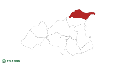 Gaziantep haritasında Araban Thumbnail
