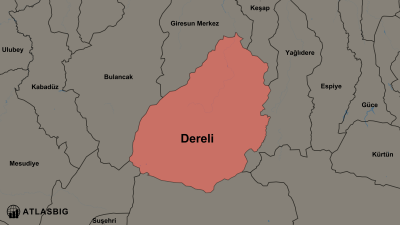 Dereli ve Komşu İlçeler Haritası Thumbnail