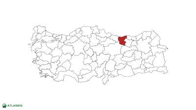 Türkiye haritasında Giresun Thumbnail