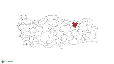 Türkiye haritasında Gümüşhane Thumbnail