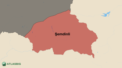 Şemdinli ve Komşu İlçeler Haritası Thumbnail