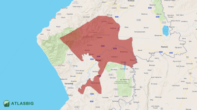 Antakya (merkez), Hatay Haritası ve Nüfus İstatistikleri Thumbnail