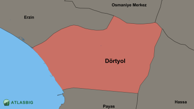 Dörtyol ve Komşu İlçeler Haritası Thumbnail