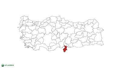 Türkiye haritasında Hatay Thumbnail