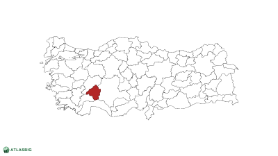 Türkiye haritasında Isparta Thumbnail