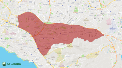 Ataşehir, İstanbul Haritası ve Nüfus İstatistikleri Thumbnail