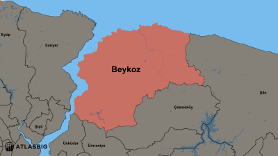 Beykoz ve Komşu İlçeler Haritası Thumbnail