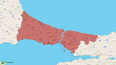 İstanbul Haritası ve Nüfus İstatistikleri Thumbnail