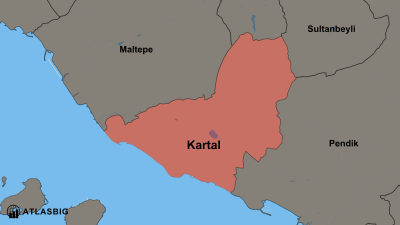 Kartal ve Komşu İlçeler Haritası Thumbnail