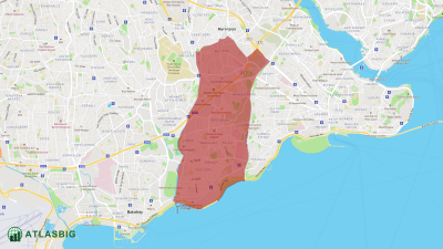 Zeytinburnu, İstanbul Haritası ve Nüfus İstatistikleri Thumbnail